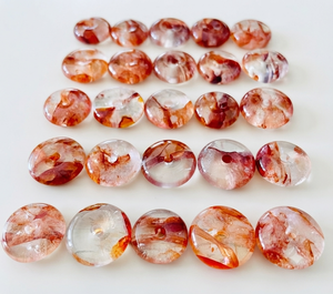 Donuts de Cristal Natural, Donuts de Cuarzo Fuego, Gemas de Cristal, Gemas de Reiki, Donuts Curativos, Ágata, Mayorista - Product Image 6