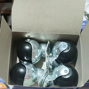 WBD Custo-Efetivo 1 Polegada Rodízios Bola De 2 Polegadas Rígida Giratória Latão Rodas De Bola - Product Image 3