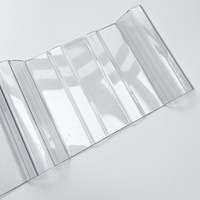 Premium-Qualität Gewellte Polycarbonat-Dachplatte Hitzebeständig Witterungsbeständig Flammhemmend Wärmeisolierend