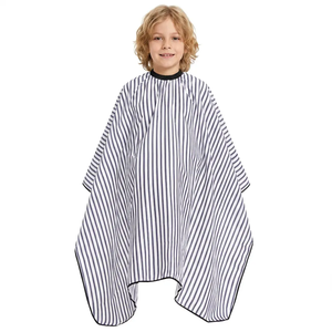 Nouvelle cape de coiffeur pour enfants - Couverture intégrale - Matière polyester respirante et résistante à l'eau - Cape de coupe professionnelle pour enfants - Cape de coupe pour enfants - Product Image 1