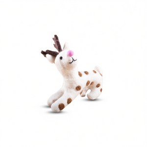 Attractive Deer <b>Felt</b> Doll for Baby & Kids Decor - Product Image 2