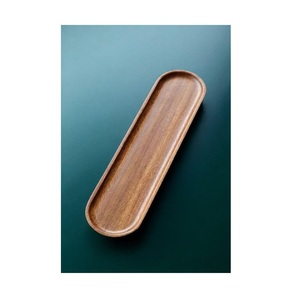 Best Quality Luxury Home <b>Decor</b> Serving Tray Natural Materials Eco Friendly Wooden Tray - Product Image 1