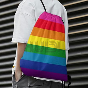 Stylish Drawstring <b>Bags</b> Unisex Design For Everyday Carry Polyester Drawstring <b>Bags</b> Strong Stitching And <b>Long</b> Lasting Use - Product Image 5