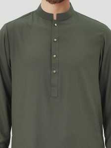 Salwar Kameez pour hommes de qualité supérieure, vêtements traditionnels indiens et pakistanais, vêtements ethniques décontractés en coton, nouvelle collection, style tendance - Product Image 4