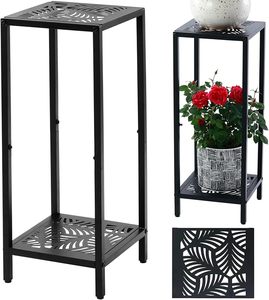 Soporte de hierro para macetas de jardín de calidad premium de fabricante confiable con diseño elegante para paisajismo y proyectos decorativos - Product Image 6