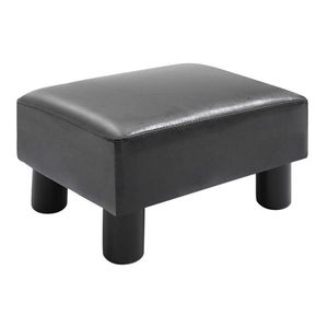 Poggiapiedi Moderno e Confortevole in Plastica e Tessuto per Soggiorno, Camera da Letto, Cucina, Hotel - Product Image 3