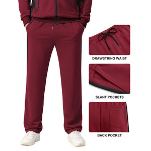 Survêtement élégant pour homme – Vente en gros à prix abordable – Modèle lourd à manches longues, fermeture éclair, col montant et poignets rabattables - Product Image 3