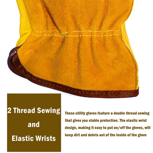 ถุงมือขับรถฤดูหนาวแบบหนังเต็มผืน ราคาประหยัด บุซับในเต็มรูปแบบ ป้องกันการเสียดสี ป้องกันการบาด ทนความร้อน ถุงมือนิรภัยเพื่อความอบอุ่น - Product Image 3