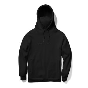Sweat à capuche unisexe Ninja en molleton de coton 400 g/m² avec masque intégré, style streetwear, cagoule avec visage 3D vierge, conçu pour les hommes - Product Image 5