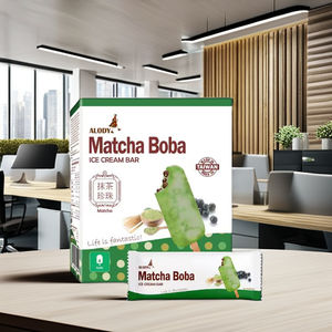2024 nouveau gros Alody Matcha Boba barre de crème glacée bâton boîte emballage avec bulle lait thé ingrédients saveur sucre additifs - Product Image 2