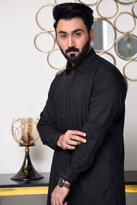 Men Premium Traditional Cotton Shalwar Kameez Soft Breathable Fabric Comfortable Casual Clothing - Product Image 2
