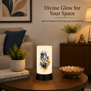 Lord Ganesha LED Table Lamp Divine Glow <b>Night</b> <b>Light</b> Spiritual Home Decor Bedside Lamp Meditation Room Gift Decorative Ambient - Product Image 2