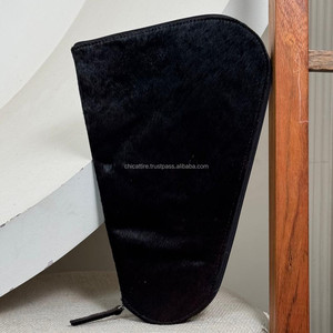 Fabricant Design personnalisé en cuir de vachette véritable étui de transport dissimulé pour pistolet pochette tactique chasse fermeture éclair sacs pour armes de poing - Product Image 4