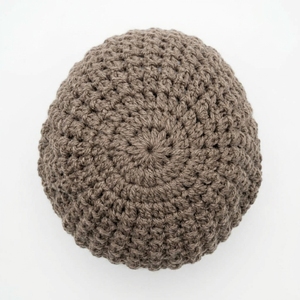 Hand Knitted Beanie Hat Solid Color Unisex <b>Winter</b> <b>Cap</b> Casual Style 100% Acrylic Adult Size 56-58CM Made in Pakistan - Product Image 5