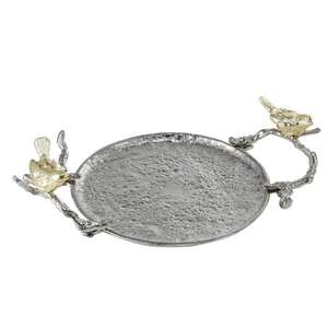 Bandeja de servicio de mármol blanco de nuevo diseño, bandejas de servicio de mármol de forma abstracta, fabricante de bandejas de mármol clásico de diseñador al por mayor - Product Image 5