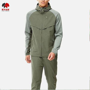 ชุดวอร์มผู้ชายขายดี น้ำหนักเบา ดีไซน์โดดเด่น ผ้าระบายอากาศได้ดี สวมใส่สบาย มีฮู้ด ปิดด้วยซิป - Product Image 1