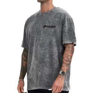 Camiseta Premium para Hombre con Lavado Ácido, Material Transpirable, Calidad Duradera, Ropa Casual Relajada y a la Moda - Product Image 2