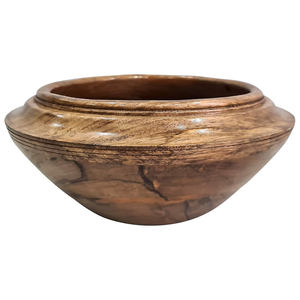 Bol décoratif en bois de style américain, écologique et haut de gamme, pour centre de table, arrangement de fruits frais, fleurs séchées - Product Image 5