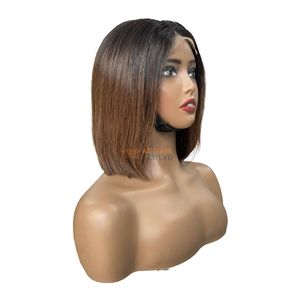 Pelucas de Cabello Humano Vietnamita 100% Natural, Lisas y Resistentes, Pelucas de Cabello Natural con Encaje Suizo para Salón de Belleza - Product Image 3