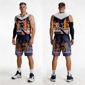 Camiseta de Baloncesto Personalizada para Hombre, Uniformes de Equipo, Transpirable, de Secado Rápido, Impresión por Sublimación, Diseño de Logotipo OEM, Ropa Deportiva de Entrenamiento - Product Image 5