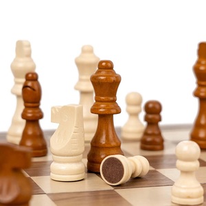 ILAHI's Eco-Friendly Rustic Polished Rectangle <b>Chess</b> <b>Board</b> Game 100% Handmade Pure Wood Animal/Love Style Customized Size <b>Chess</b> - Product Image 6