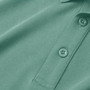 Camiseta Polo Deportiva de Golf para Hombre, Tallas Grandes, de Alta Calidad, con Logotipo Personalizado, Impresión por Transferencia de Calor, Manga Corta, Algodón Sólido - Product Image 3