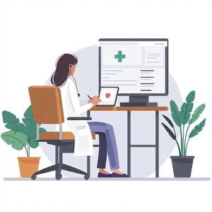 Système de gestion des patients d'hôpital rénal alimenté par l'IA, réservation d'appointments, dossiers médicaux électroniques et solution de tableau de bord administratif - Product Image 1