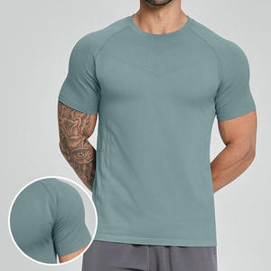 เสื้อยืดโอเวอร์ไซส์พิมพ์ลาย แห้งเร็ว คอกลม สำหรับออกกำลังกายและเล่นกีฬา แขนสั้น สำหรับผู้ชาย - Product Image 5