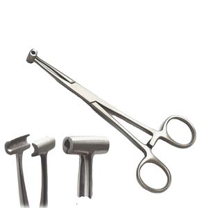 Pratt-Smith Instrumentos quirúrgicos dentales manuales Fórceps de agarre de tejido hemorroidal Fórceps hemostáticos Abrazadera de metal/acero - Product Image 3