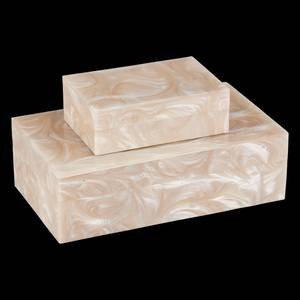 Minimalist Design For Bedroom Neatening Double Tier Stackable Jewelry Organizer Rectangular <b>Wooden</b> <b>Storage</b> <b>Box</b> Set With Glossy - Product Image 2