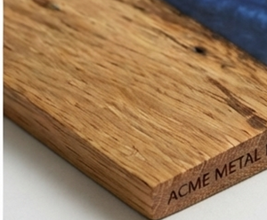 Posavasos Cuadrados Modernos de Madera con Incrustaciones de Resina Azul, Tapetes de Mesa Antideslizantes Modernos, Perfectos para Uso Diario - Product Image 4