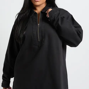 Vestido Lápiz de Mezclilla Elástica de Algodón para Mujer al por Mayor, Ropa de Mezclilla, Moda Femenina, Nueva Colección, Estilo Casual y Urbano, OEM - Product Image 3