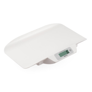 Báscula para Bebés Inteligente de Diseño Moderno, 20 kg, Blanca, Medición Precisa, Pantalla LCD con Retroiluminación, Portátil, Curva - Product Image 2