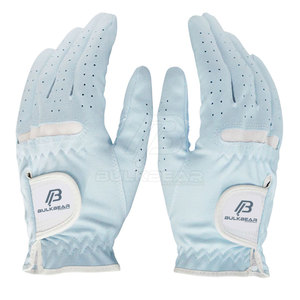 Lightweight Leather Golf Gloves Breathable Waterproof <b>Grip</b> Fabric for Comfortable Swing <b>Control</b> Professional Golf Performance - Product Image 2