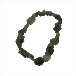 Pulsera de cuentas de jade estilo bohemio, joyería unisex de piedra verde - Product Image 2