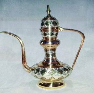 กาน้ำชา กาแฟ ไวน์ทองเหลืองสำหรับตกแต่งโต๊ะ ใช้ในบ้าน กาน้ำชา กาแฟ ไวน์ทองเหลืองสำหรับตกแต่งโต๊ะ - Product Image 3