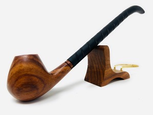 Pipa de Fumar de Madera de Lujo Hecha a Mano, Pipa de Tabaco Decorativa de Madera Natural, Artículo de Colección, Pipa de Fumar de Madera Hecha a Mano - Product Image 2