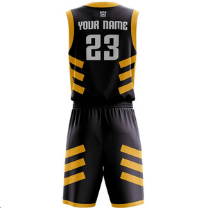 Ensemble Maillot et Short de Basketball Moderne Haute Performance Séchage Rapide Personnalisable Couleurs Noms Numéros Vente en Gros - Product Image 5