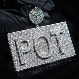 Pendentif personnalisé Hip Hop avec lettre, <span class=keywords><strong>nom</strong></span>, numéro, logo, pendentif rond en moissanite glacé, pendentif pour <span class=keywords><strong>rappeur</strong></span>, cadeau pour homme. - Product Image 1