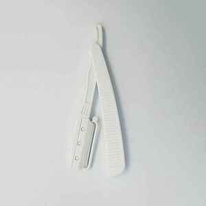 High Quality Stainless Steel Handle Stainless Steel Blade Disposable Single Edge Men's Salon Barber Shaving Razor - Product Image 3