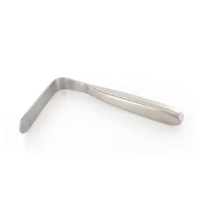 Depresor Lingual Tobold Premium, Reutilizable, de Acero Inoxidable, Serrado, de Una Sola Punta, para Examen Oral y Retractor Faringeo Quirúrgico - Product Image 2