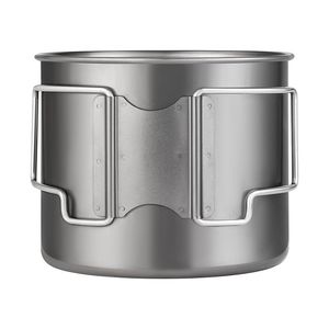 Tazza per bevande da campeggio all'aperto portatile con manico pieghevole - Product Image 2