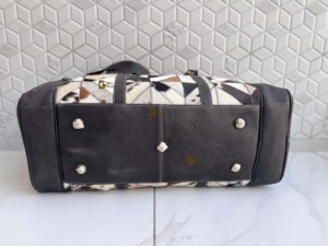 Bolsa de Viaje de Cuero Vacuno de Diseño Exclusivo 2026, Bolsa Hecha a Mano, Unisex, Multiusos, Tamaño Grande - Product Image 5