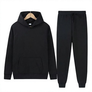 Solid Pattern New Design Customized Sport Winter Track Suit for Men Streetwear Training Wear Casual Comfortable Heavyweight - Product Image 4
