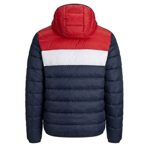 Chaquetas acolchadas para hombre con diseño de cuello con capucha estilo streetwear, material a prueba de viento y de secado rápido. - Product Image 2
