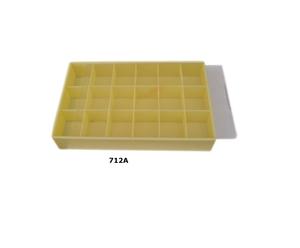 Caja grande de plástico con 18 compartimentos para piezas de reloj, herramienta de fabricación de joyas, alta calidad, precio más bajo, uso para hacer herramientas - Product Image 1