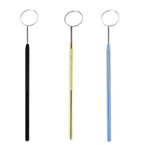 Espejo Bucal Dental con Mango de Acero Inoxidable, Herramienta de Inspección Profesional para Dentistas - Product Image 1