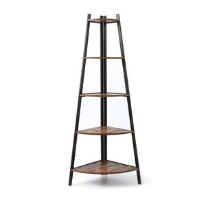 Mobiletto portaoggetti in legno massello bianco con specchio intero, organizer per trucchi e gioielli a 8 strati in acrilico di qualità professionale - Product Image 1