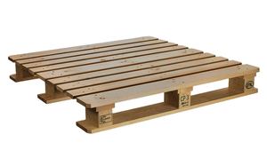 Paleta de Envío de Madera Resistente, Contrachapado de Doble Cara y Madera Sólida para Almacenamiento en Almacén, Logística de Exportación |   HLC - Product Image 4
