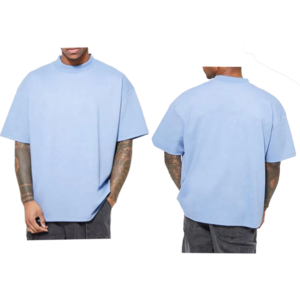 Men Premium Cotton T Shirt Casual Summer Half Sleeve Round Neck Breathable Soft Fabric Stylish Tee for Gym Streetwear Daily Wear - Product Image 4